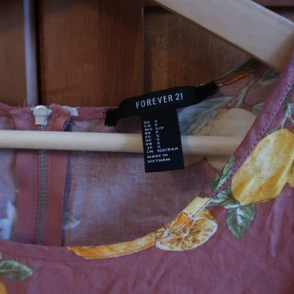 Lemon Pattern Mini Dress - Picture 6 of 6